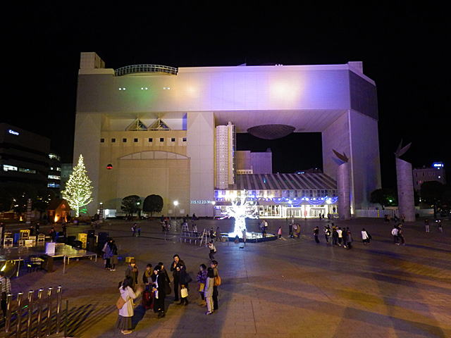 日立編　日立シビックセンター　夜景